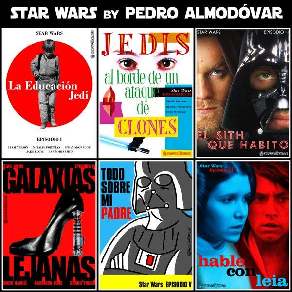 Star Wars según Pedro Almodovar